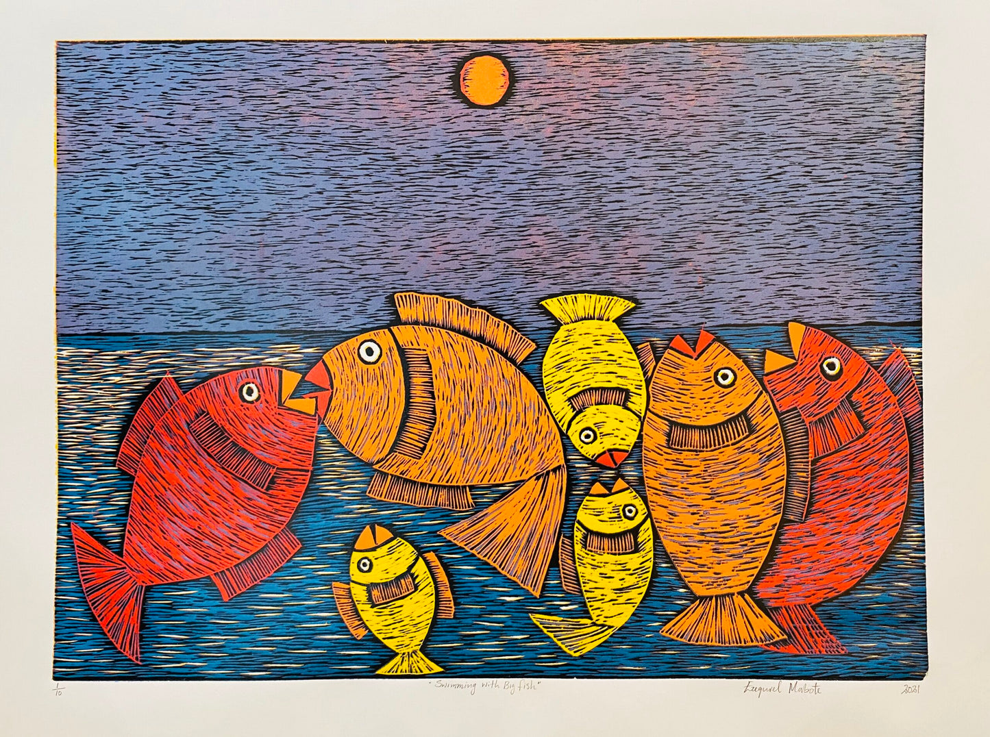 Orange Fish II