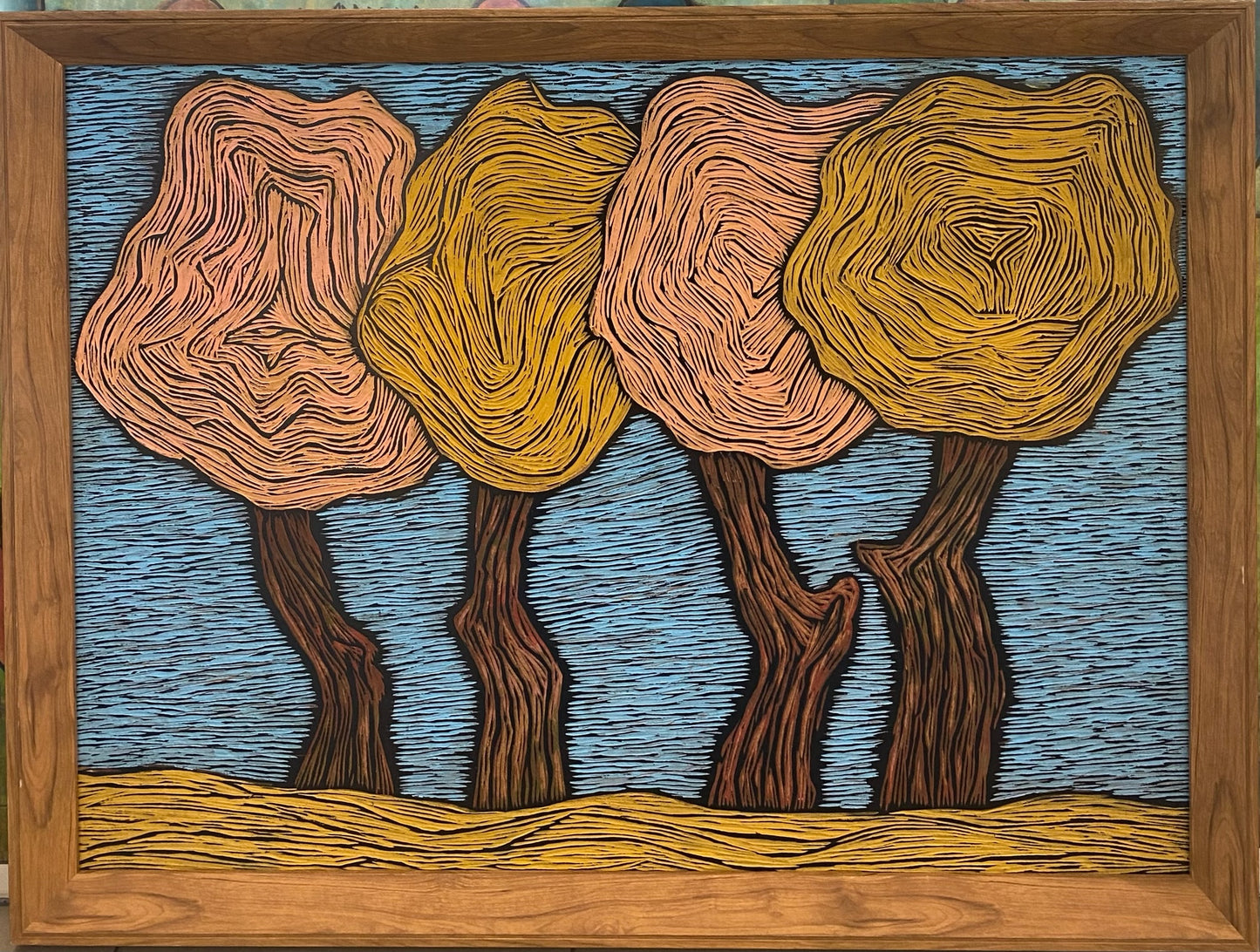 Dancing Trees I, SOLD