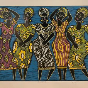 Phata Phata Dance 66x90cm SOLD