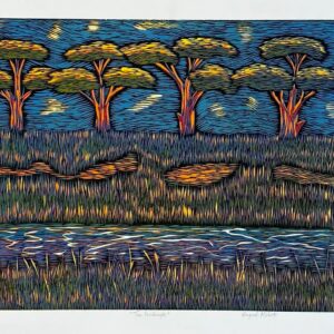 Tree Landscape , 66x90cm SOLD