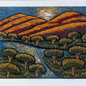 Zulu Land View II, 66x90cm