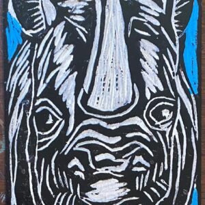 Rhino Look, 20x12.5cm