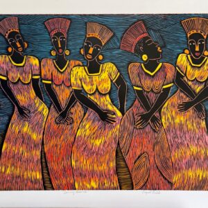 Dancing Queens IV, 66x90 cm